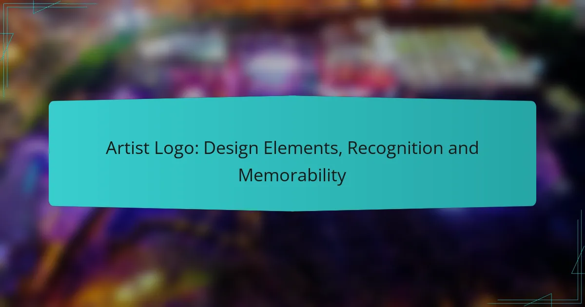 Artist Logo: Design Elements, Recognition and Memorability
