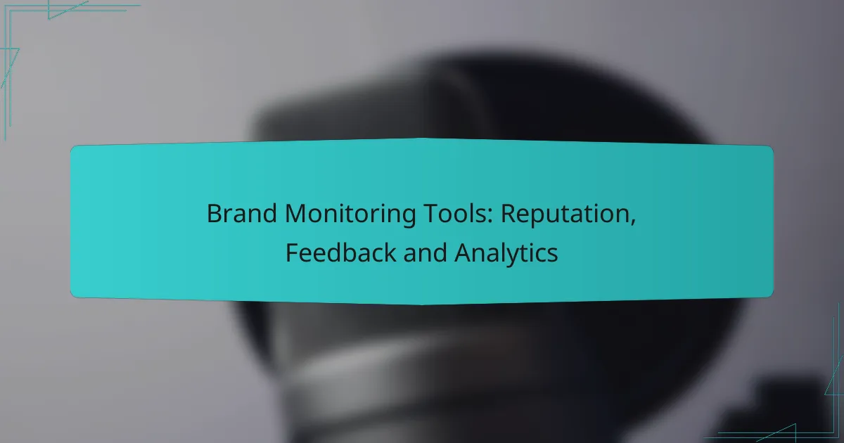 Brand Monitoring Tools: Reputation, Feedback and Analytics