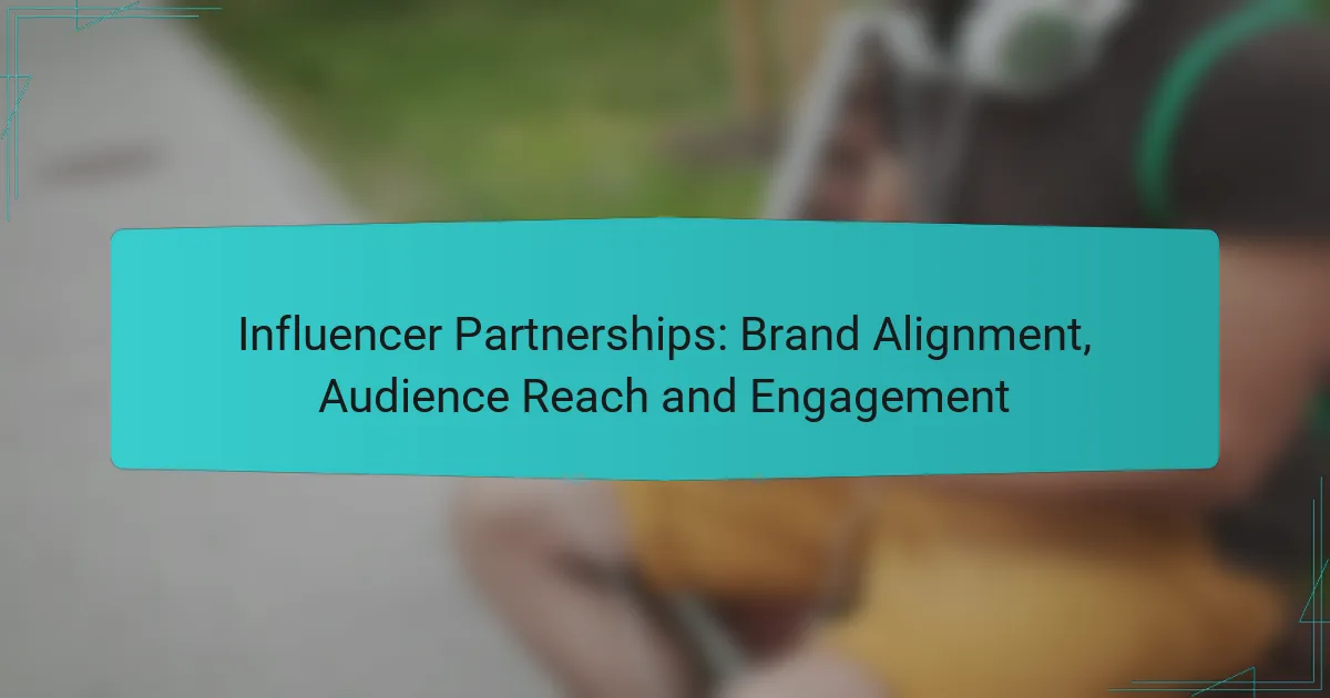 Influencer Partnerships: Brand Alignment, Audience Reach and Engagement
